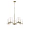 Z-Lite Callista 5 Light Chandelier, Rubbed Brass & Clear 3032-5RB - alternate 6